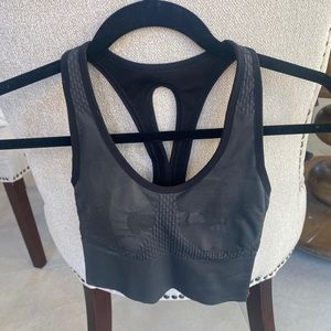 The North Face Black Camo Flashdry Train sport bra